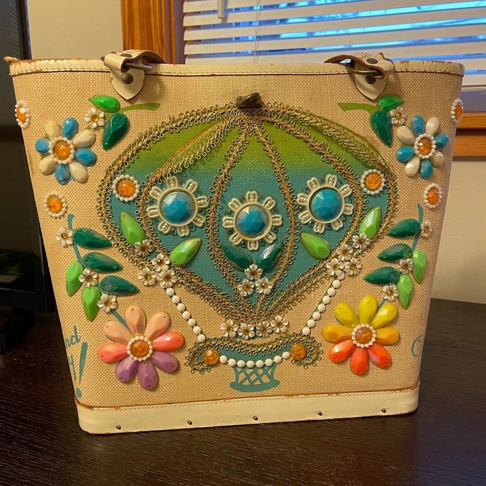 Enid Collins Hot Air Balloon Vintage Bag